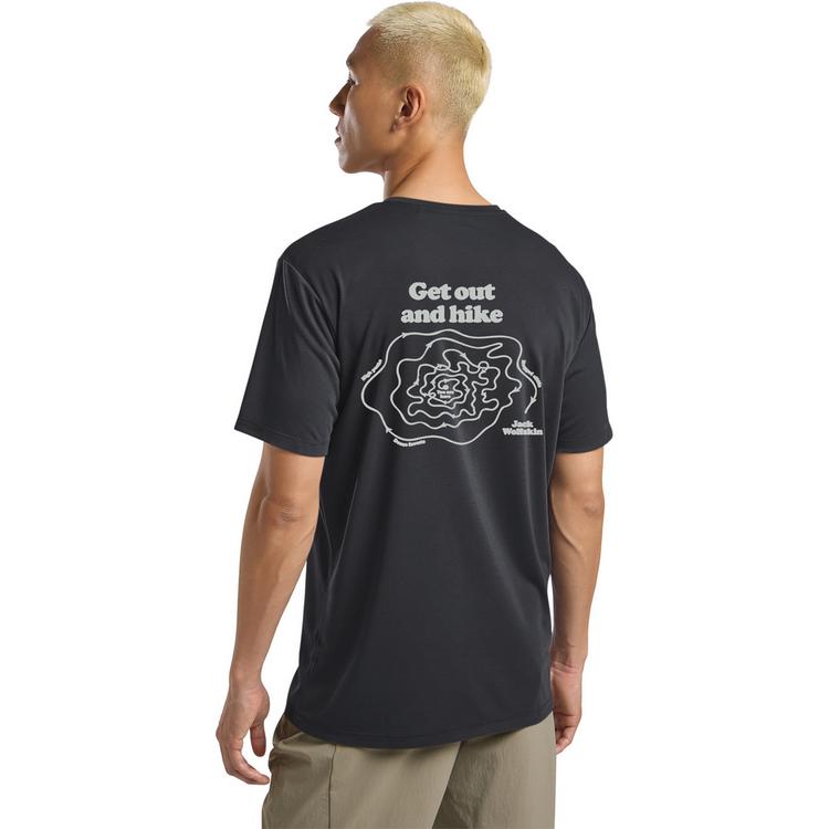 Jack Wolfskin Jack Wolfskin VONNAN GRAPHIC T M Funktionsshirt Herren - OUTDOOR phantom - 1 | SportScheck