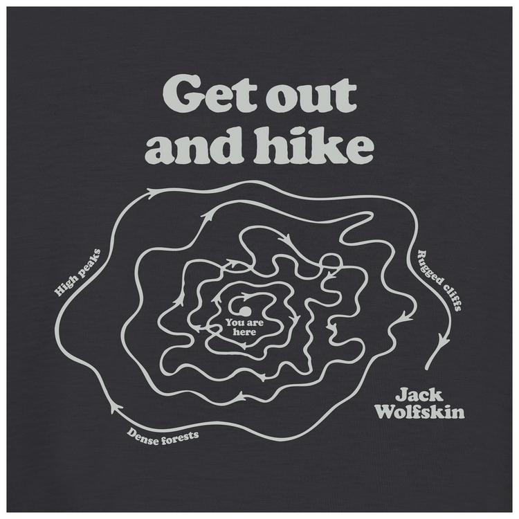 Jack Wolfskin Jack Wolfskin VONNAN GRAPHIC T M Funktionsshirt Herren - OUTDOOR phantom - 1 | SportScheck