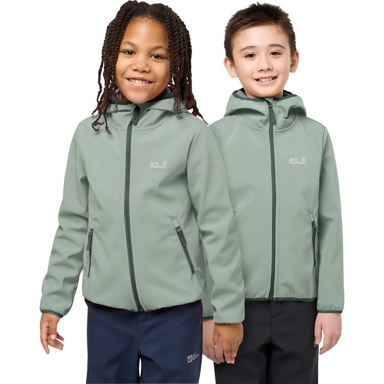 Jack Wolfskin Jack Wolfskin FOURWINDS JACKET KIDS Funktionsjacke Kinder - green zinnia - 0 | SportScheck