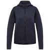 Jack Wolfskin MOGARI HOODED FZ W Fleecejacke Damen - dark navy / dark navy