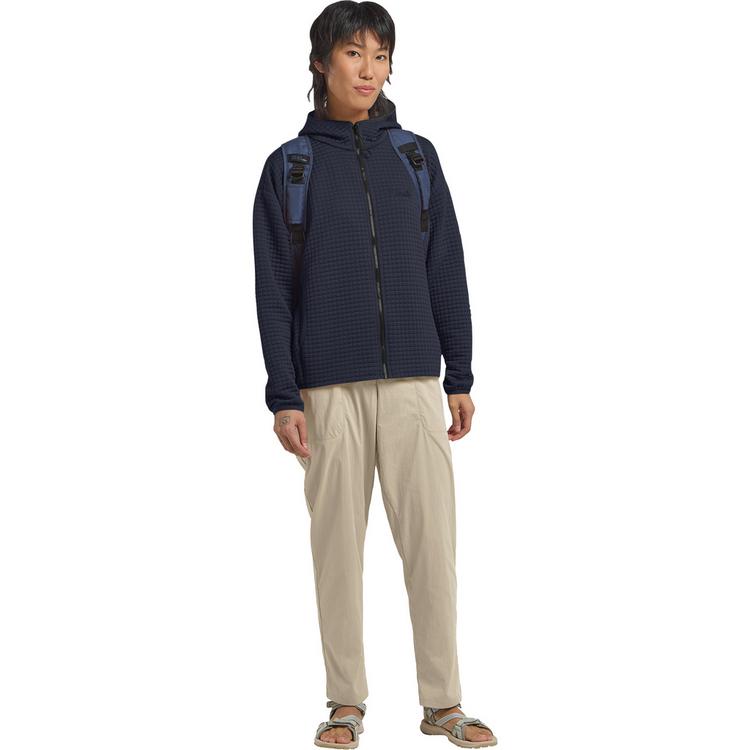 Jack Wolfskin Jack Wolfskin MOGARI HOODED FZ W Fleecejacke Damen - dark navy / dark navy - 2 | SportScheck
