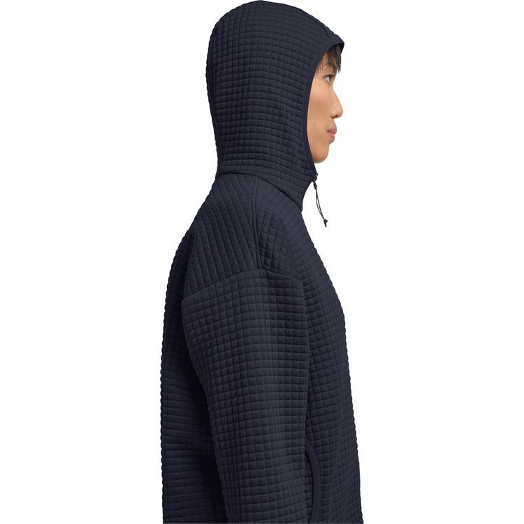 Jack Wolfskin Jack Wolfskin MOGARI HOODED FZ W Fleecejacke Damen - dark navy / dark navy - 0 | SportScheck