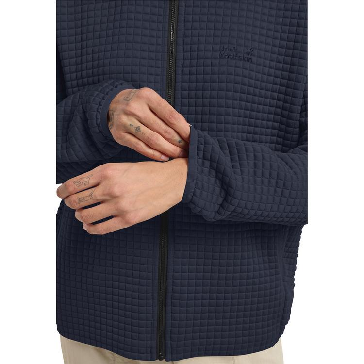 Jack Wolfskin Jack Wolfskin MOGARI HOODED FZ W Fleecejacke Damen - dark navy / dark navy - 2 | SportScheck