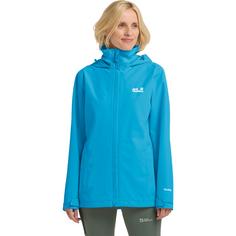Rückansicht von Jack Wolfskin TRAILTIME 2L JKT W Funktionsjacke Damen empire blue