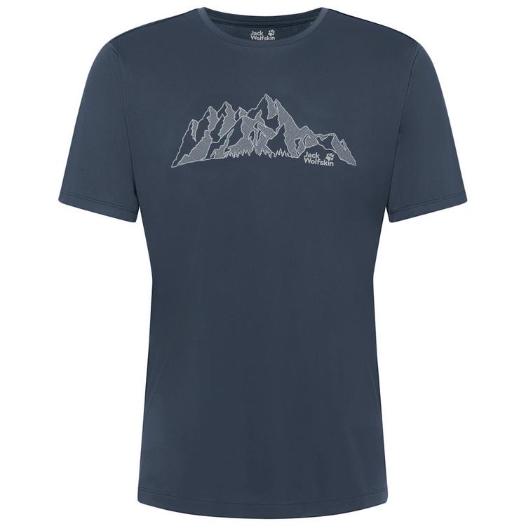 Jack Wolfskin Jack Wolfskin PEAK GRAPHIC T M Funktionsshirt Herren - NEW MOUNTAIN midnight sky - 0 | SportScheck