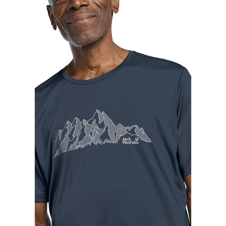 Jack Wolfskin Jack Wolfskin PEAK GRAPHIC T M Funktionsshirt Herren - NEW MOUNTAIN midnight sky - 0 | SportScheck