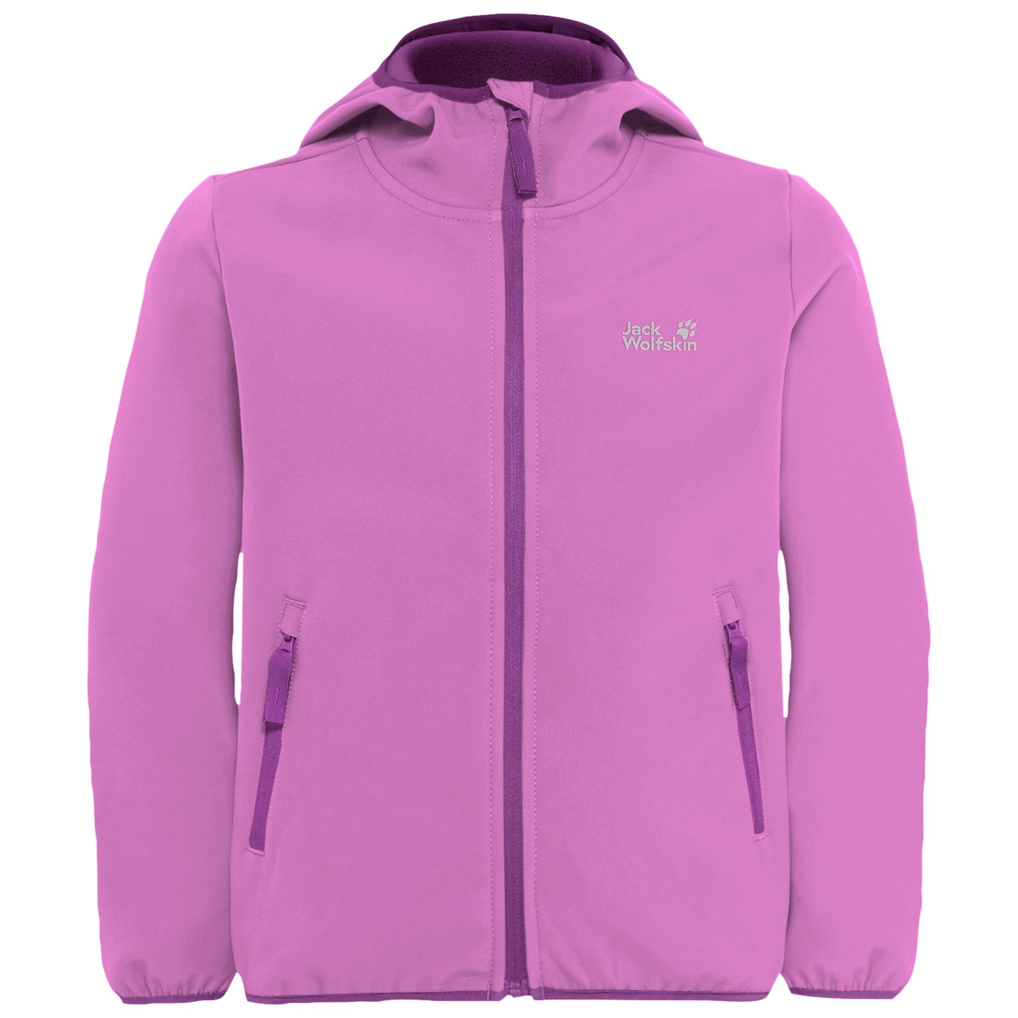 Jack Wolfskin FOURWINDS JACKET KIDS Funktionsjacke Kinder - foxglove