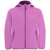 Jack Wolfskin FOURWINDS JACKET KIDS Funktionsjacke Kinder - foxglove