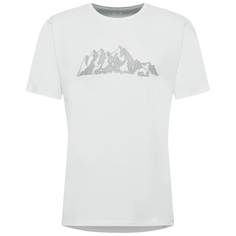 Jack Wolfskin Jack Wolfskin PEAK GRAPHIC T M Funktionsshirt Herren - NEW MOUNTAIN stark white - 0 | SportScheck