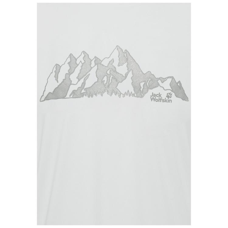 Jack Wolfskin Jack Wolfskin PEAK GRAPHIC T M Funktionsshirt Herren - NEW MOUNTAIN stark white - 2 | SportScheck