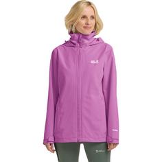 Rückansicht von Jack Wolfskin TRAILTIME 2L JKT W Funktionsjacke Damen foxglove