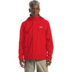 Rückansicht von Jack Wolfskin TRAILTIME 2L JKT M Funktionsjacke Herren siren red