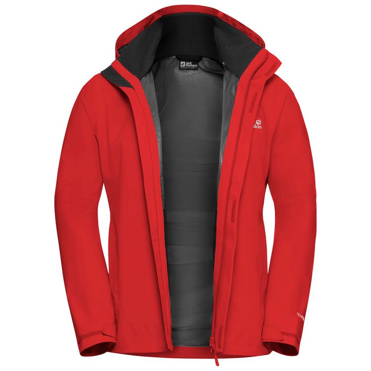 Jack Wolfskin Jack Wolfskin TRAILTIME 2L JKT M Funktionsjacke Herren - siren red - 3 | SportScheck