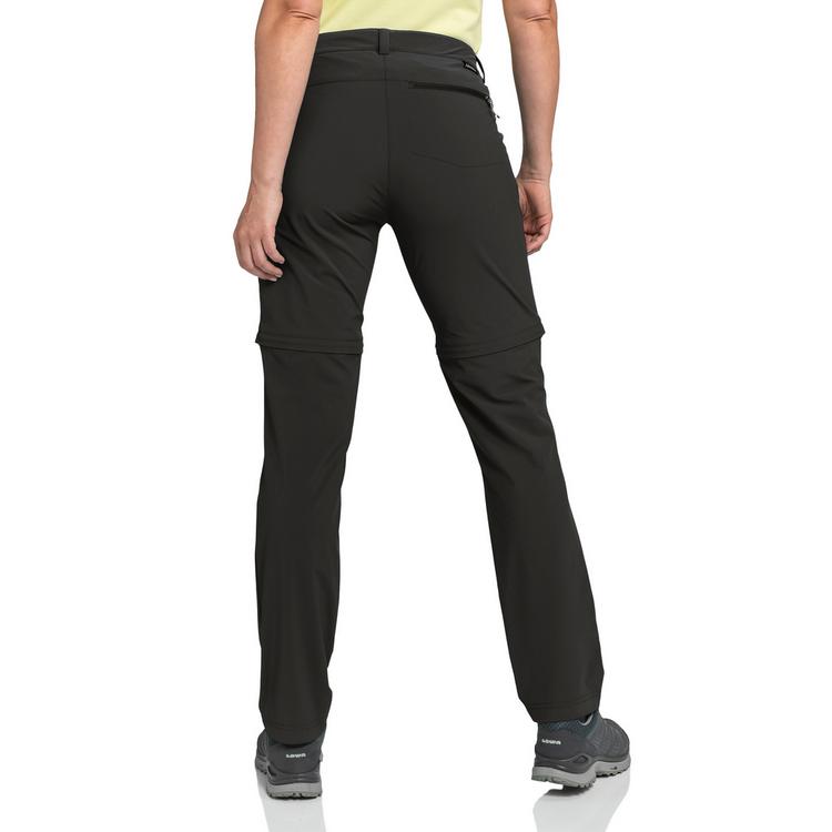 Sch&ouml;ffel Sch&ouml;ffel Outdoor-Hose Zip Off Wanderhose Damen - black - 1 | SportScheck