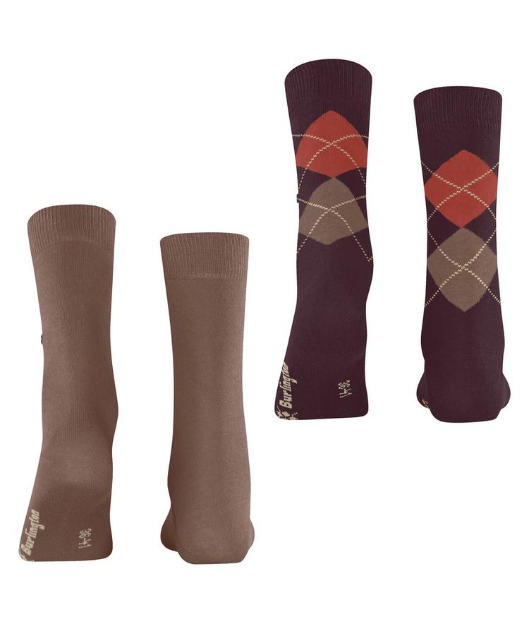 Burlington Burlington Everyday X-Mas 2-Pack Socken Damen - mouline (0800) - 0 | SportScheck