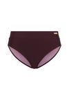 Lascana Highwaist-Bikini-Hose Bikini Hose Damen - aubergine