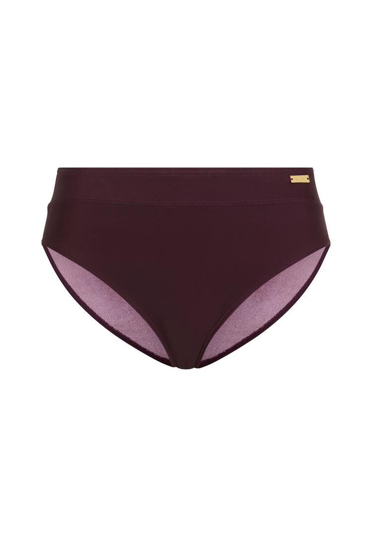 Lascana Lascana Highwaist-Bikini-Hose Bikini Hose Damen - aubergine - 0 | SportScheck