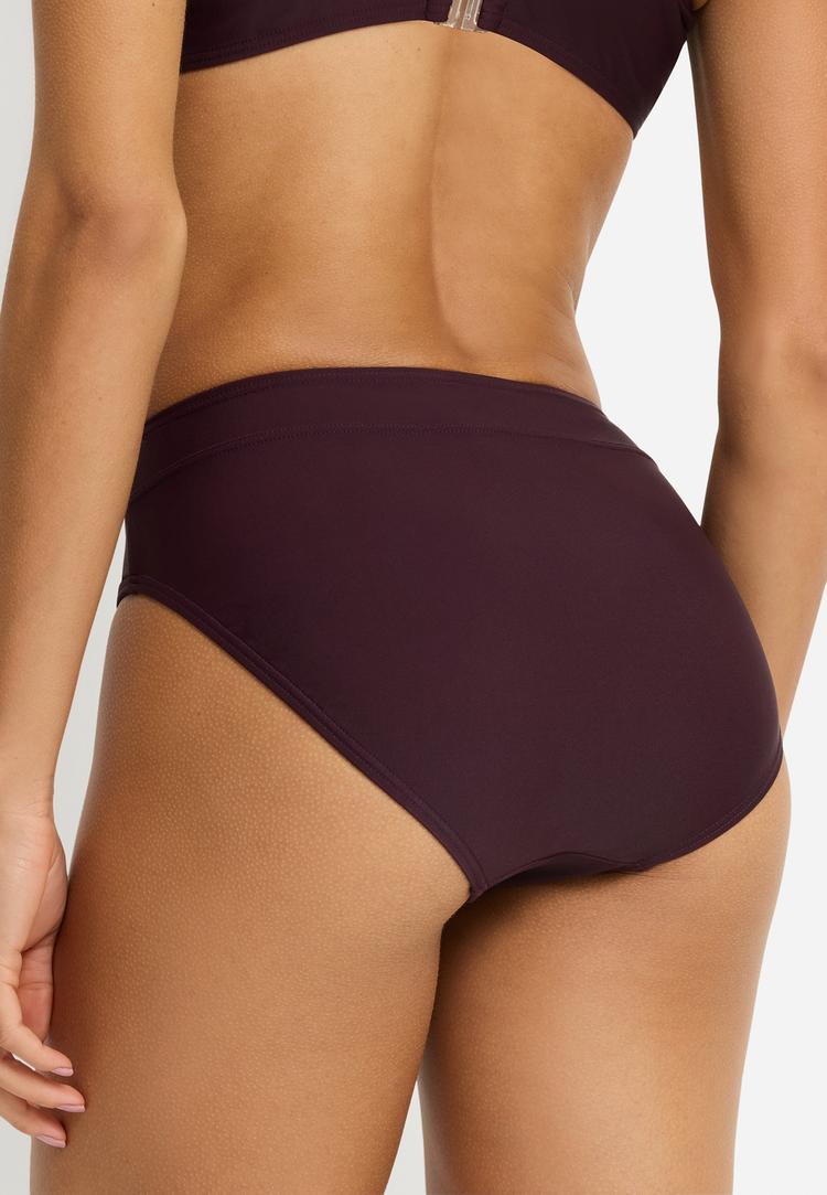 Lascana Lascana Highwaist-Bikini-Hose Bikini Hose Damen - aubergine - 0 | SportScheck