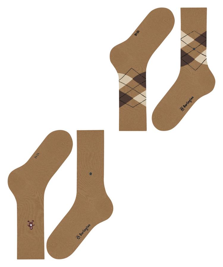 Burlington Burlington Everyday X-Mas 2-Pack Socken Herren - sortiment (0500) - 2 | SportScheck