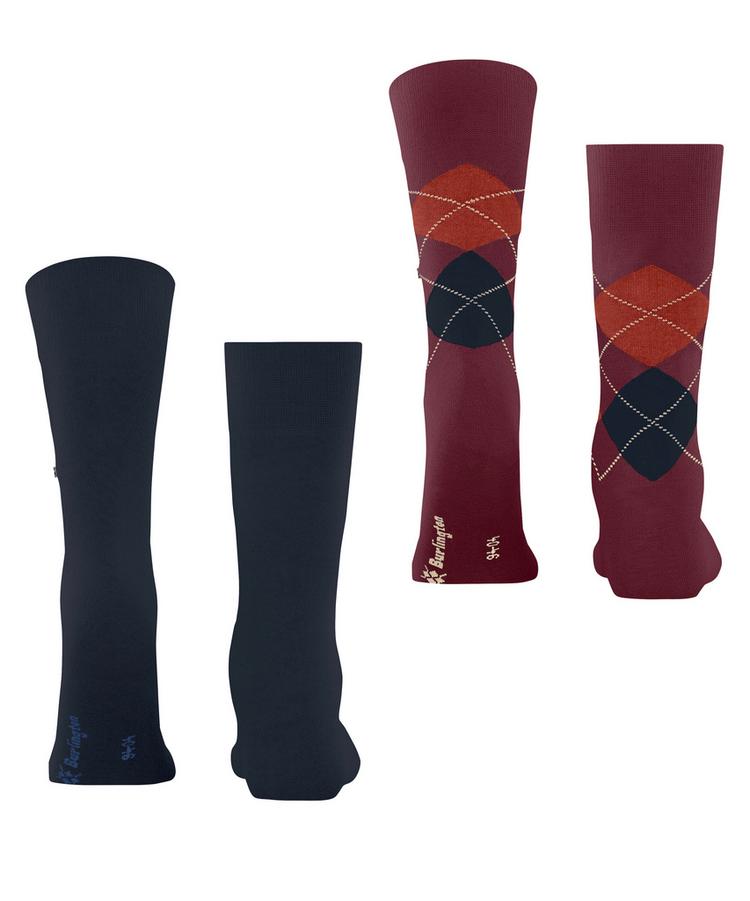 Burlington Burlington Everyday X-Mas 2-Pack Socken Herren - mouline (0800) - 0 | SportScheck