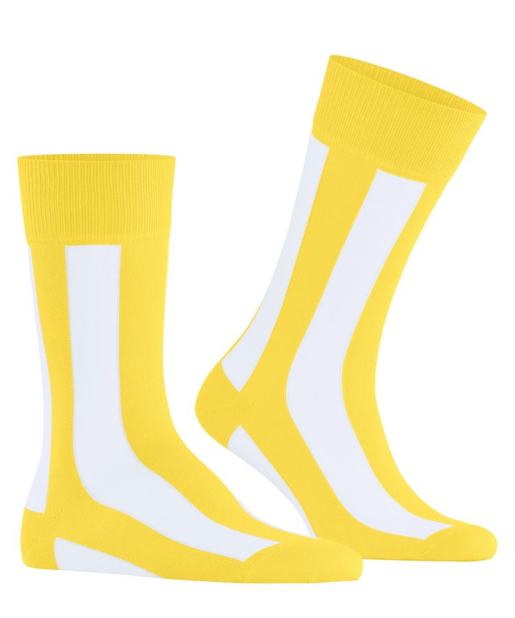 Burlington Burlington Retro Lines SO Socken Herren - sunshine (1330) - 0 | SportScheck