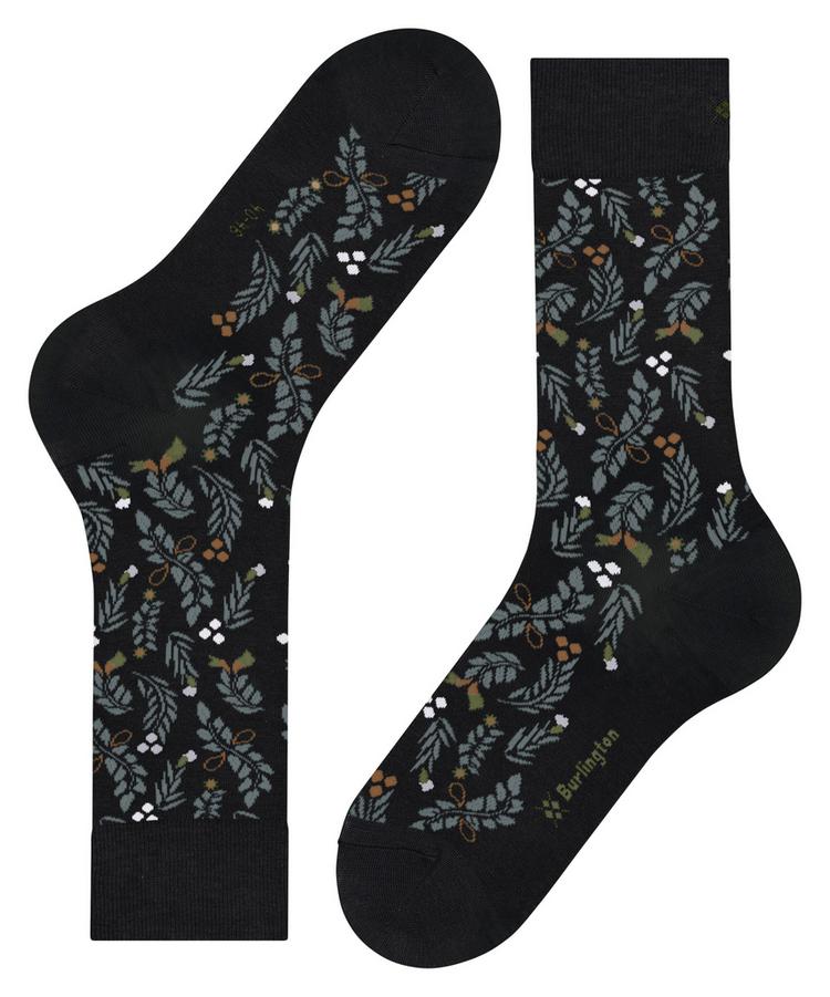 Burlington Burlington Bloomingday SO Socken Herren - black (3000) - 2 | SportScheck