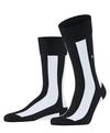 Burlington Retro Lines SO Socken Herren - black (3000)