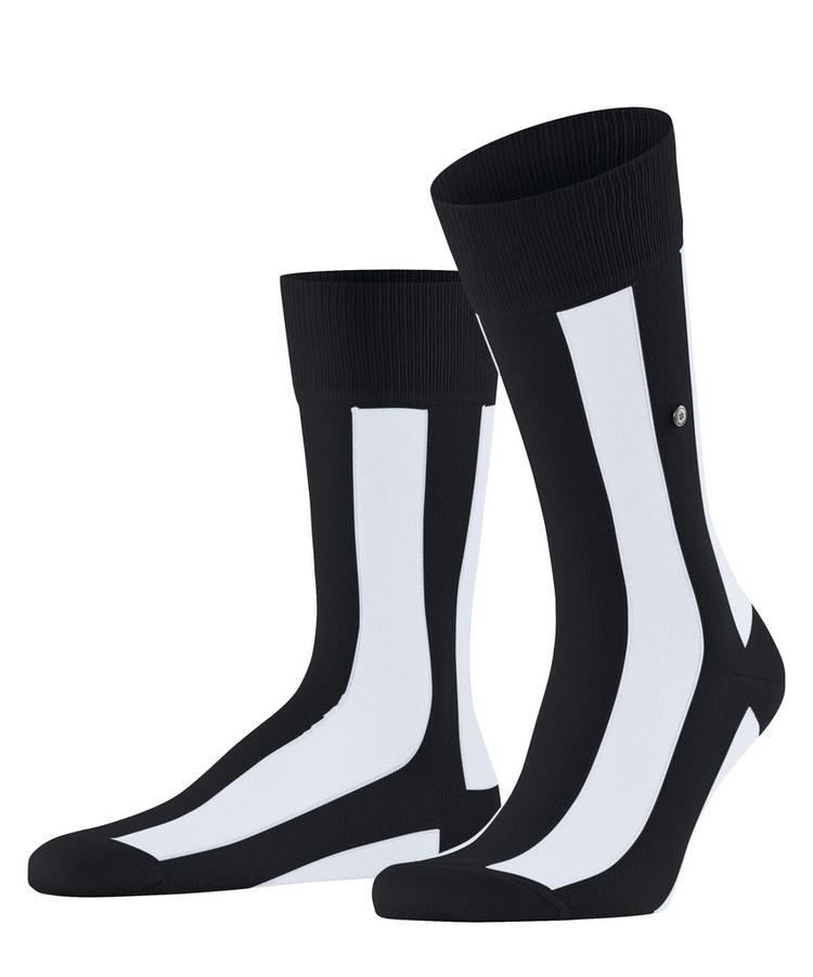 Burlington Burlington Retro Lines SO Socken Herren - black (3000) - 0 | SportScheck