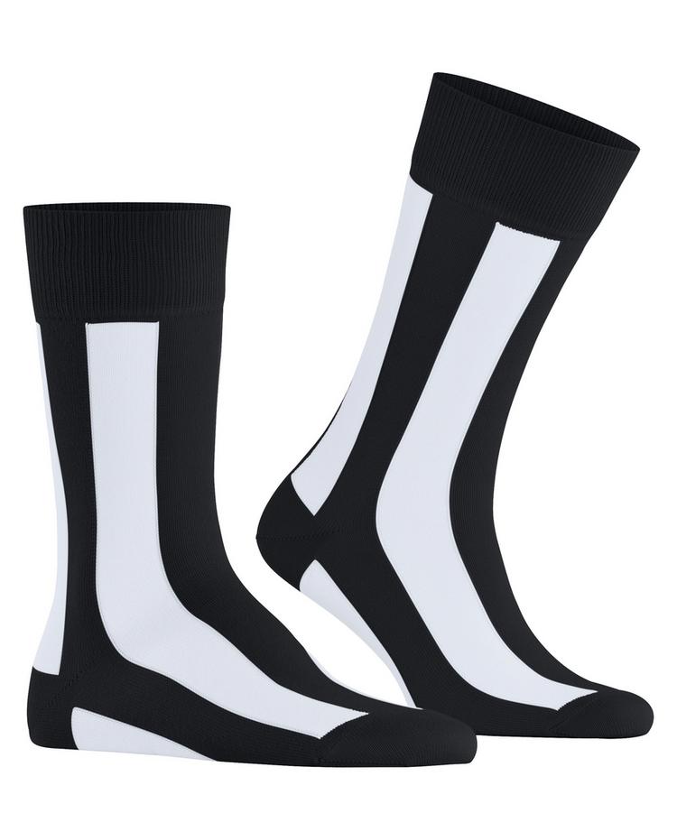 Burlington Burlington Retro Lines SO Socken Herren - black (3000) - 0 | SportScheck