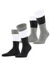 Burlington Magic Mismatch SO 2-Pack Socken Herren - black (3000)