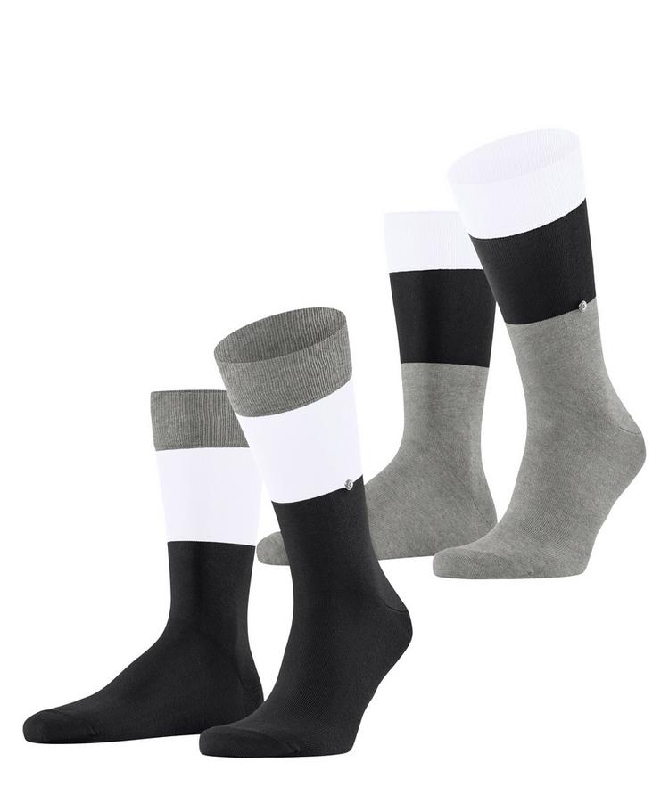 Burlington Burlington Magic Mismatch SO 2-Pack Socken Herren - black (3000) - 0 | SportScheck
