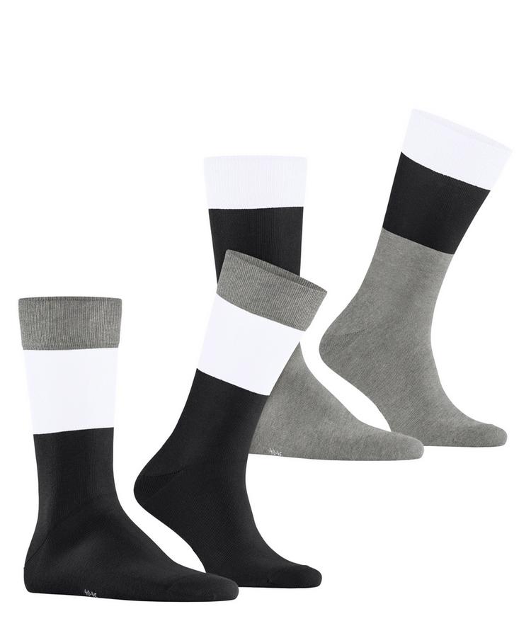 Burlington Burlington Magic Mismatch SO 2-Pack Socken Herren - black (3000) - 0 | SportScheck