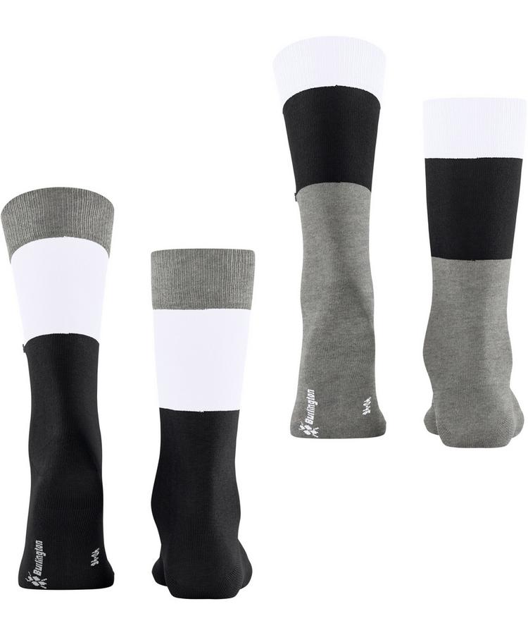 Burlington Burlington Magic Mismatch SO 2-Pack Socken Herren - black (3000) - 0 | SportScheck