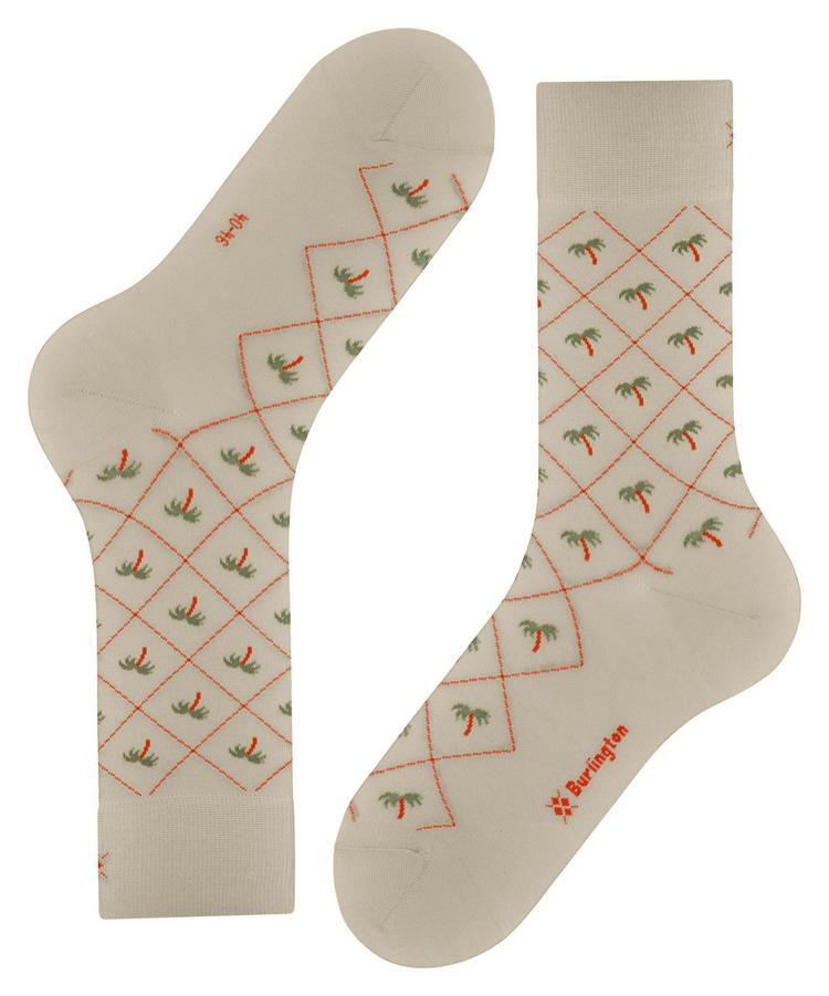 Burlington Burlington Palm tree SO Socken Herren - zement (4077) - 2 | SportScheck