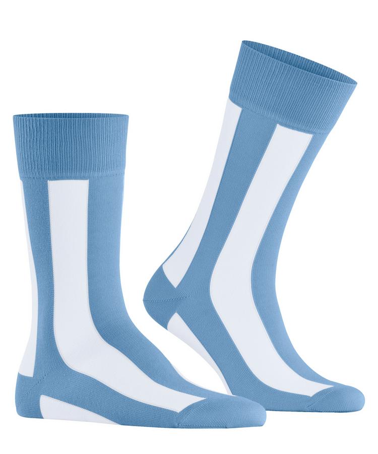 Burlington Burlington Retro Lines SO Socken Herren - light blue (6541) - 0 | SportScheck