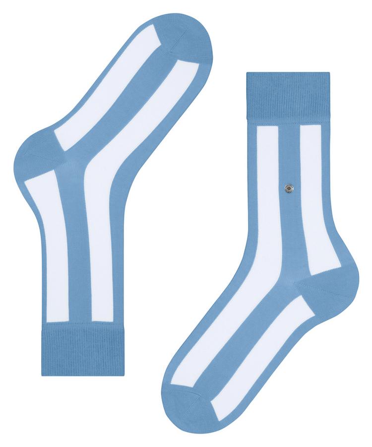 Burlington Burlington Retro Lines SO Socken Herren - light blue (6541) - 2 | SportScheck