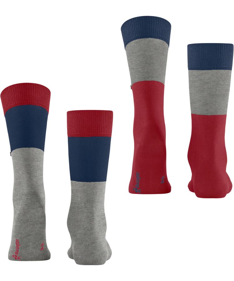 Burlington Burlington Magic Mismatch SO 2-Pack Socken Herren - melange grey (3967) - 0 | SportScheck