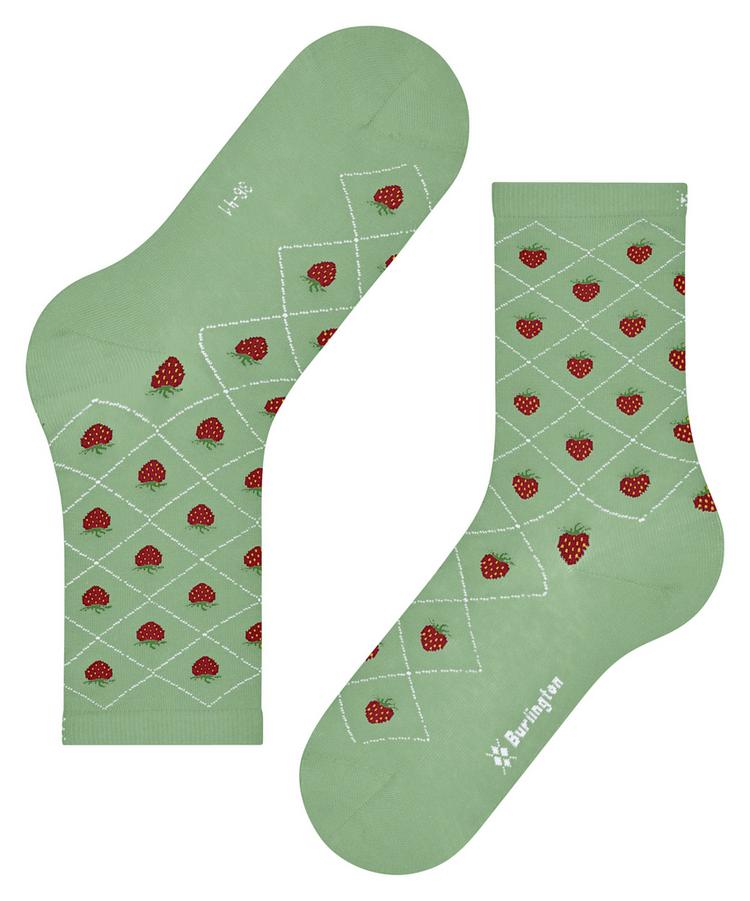 Burlington Burlington Strawberry SO Socken Damen - quiet green (7378) - 2 | SportScheck