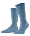 Burlington Palm tree SO Socken Herren - sky blue (6876)