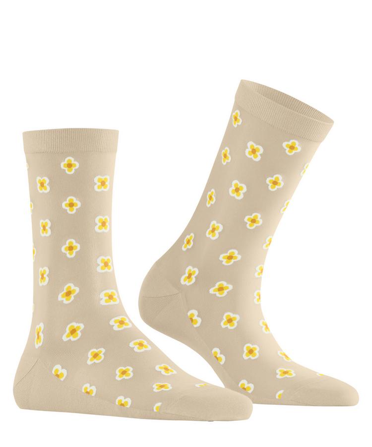 Burlington Burlington Daisy Days SO Socken Damen - cream (4011) - 0 | SportScheck