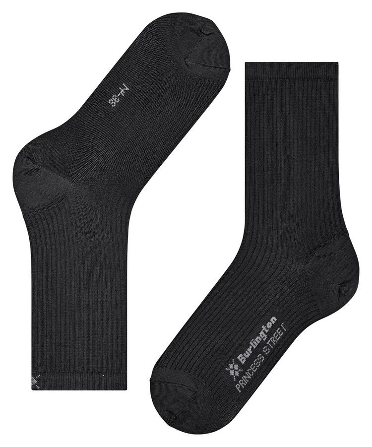 Burlington Burlington Princess Street SO Socken Damen - black (3000) - 2 | SportScheck