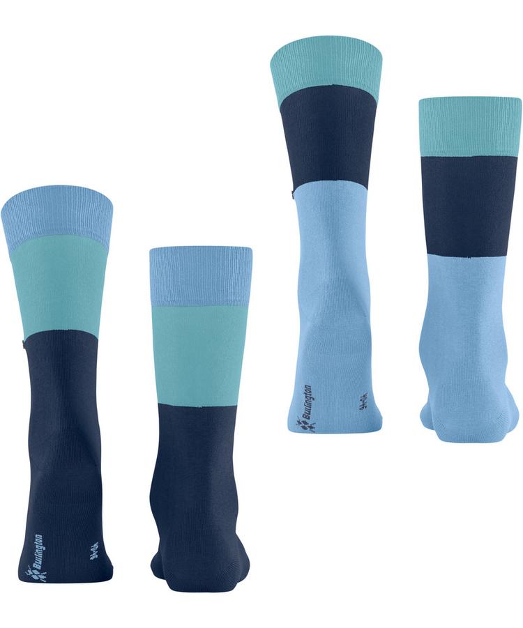 Burlington Burlington Magic Mismatch SO 2-Pack Socken Herren - royal blue (6000) - 0 | SportScheck