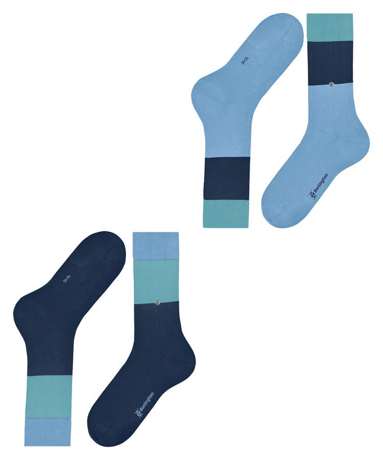 Burlington Burlington Magic Mismatch SO 2-Pack Socken Herren - royal blue (6000) - 2 | SportScheck