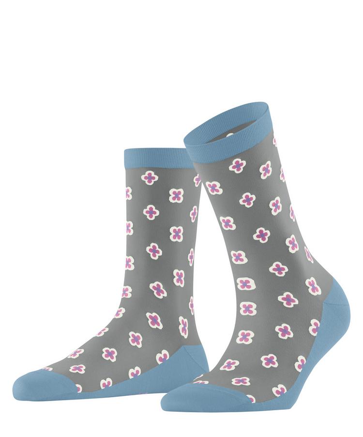 Burlington Burlington Daisy Days SO Socken Damen - crystal blue (6406) - 0 | SportScheck