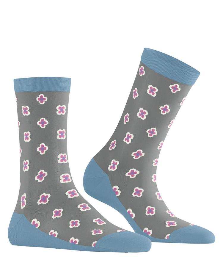Burlington Burlington Daisy Days SO Socken Damen - crystal blue (6406) - 0 | SportScheck
