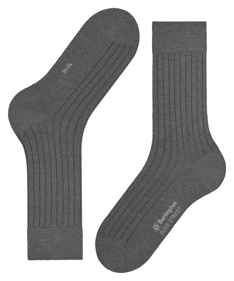Burlington Burlington Duke Street SO Socken Herren - steel mel. (3165) - 2 | SportScheck