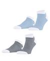 ESPRIT Fine Line  2-Pack Sneaker Socken Herren - sortiment (0010)