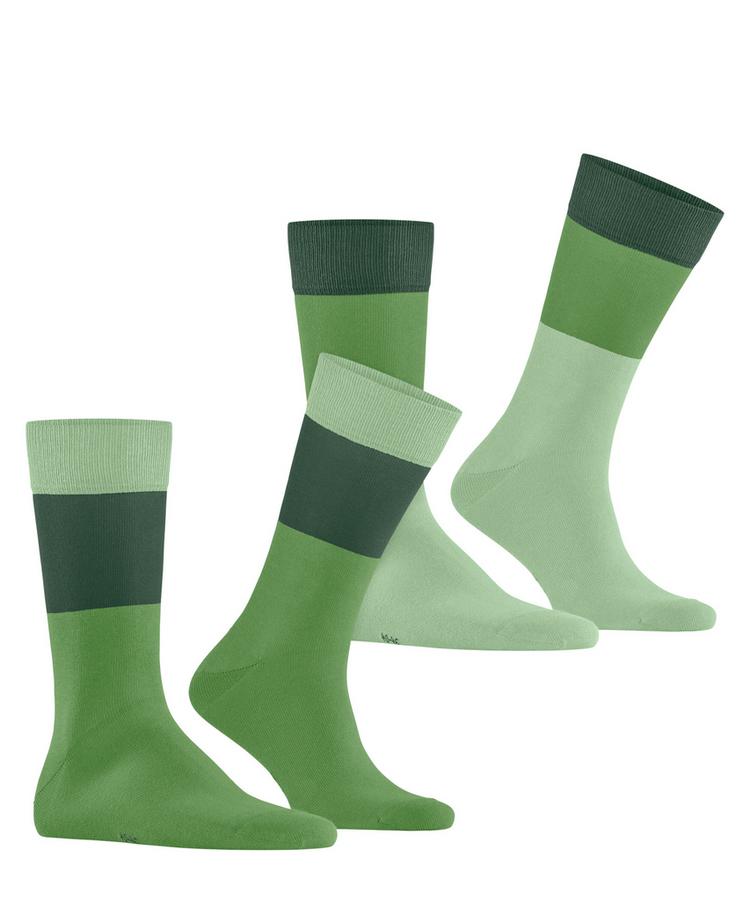 Burlington Burlington Magic Mismatch SO 2-Pack Socken Herren - fairway (7480) - 0 | SportScheck