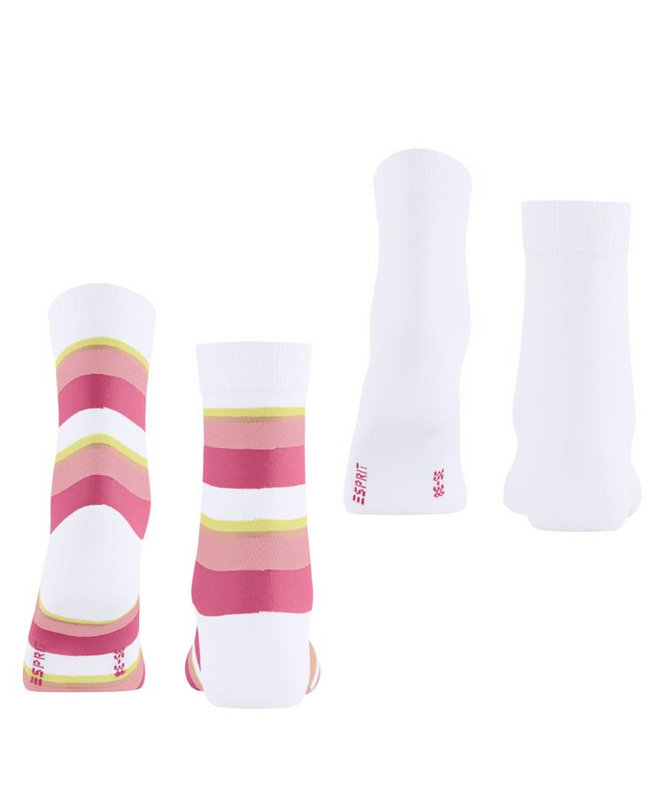 ESPRIT ESPRIT Crochet Stripe  2-Pack Socken Damen - sortiment (0010) - 0 | SportScheck