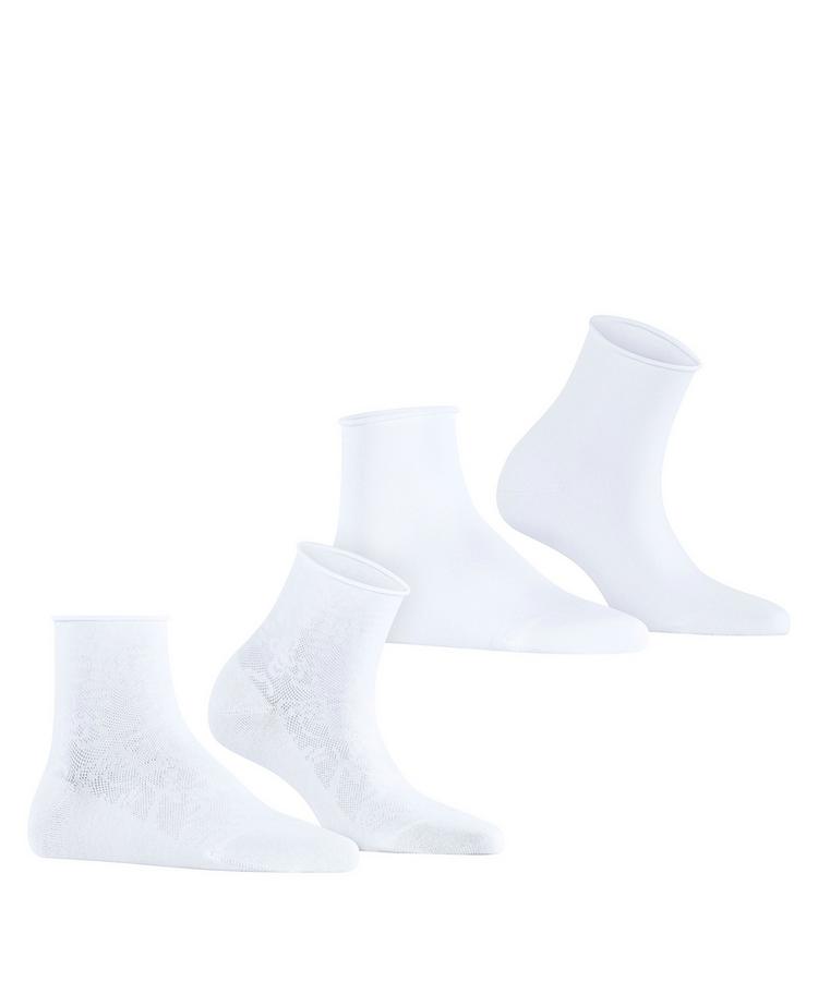 ESPRIT ESPRIT Lacy Flowers SSO  2-Pack Socken Damen - white (2000) - 0 | SportScheck